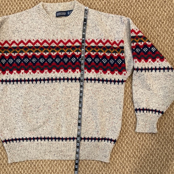 Vintage Lands’ End Men’s Wool Sweater - Picture 6 of 9